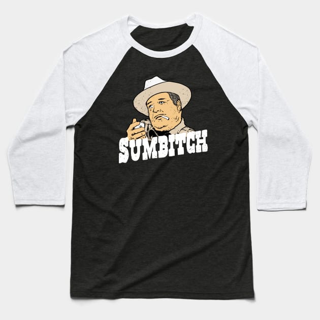 sumbitch Baseball T-Shirt by Sandieteecash